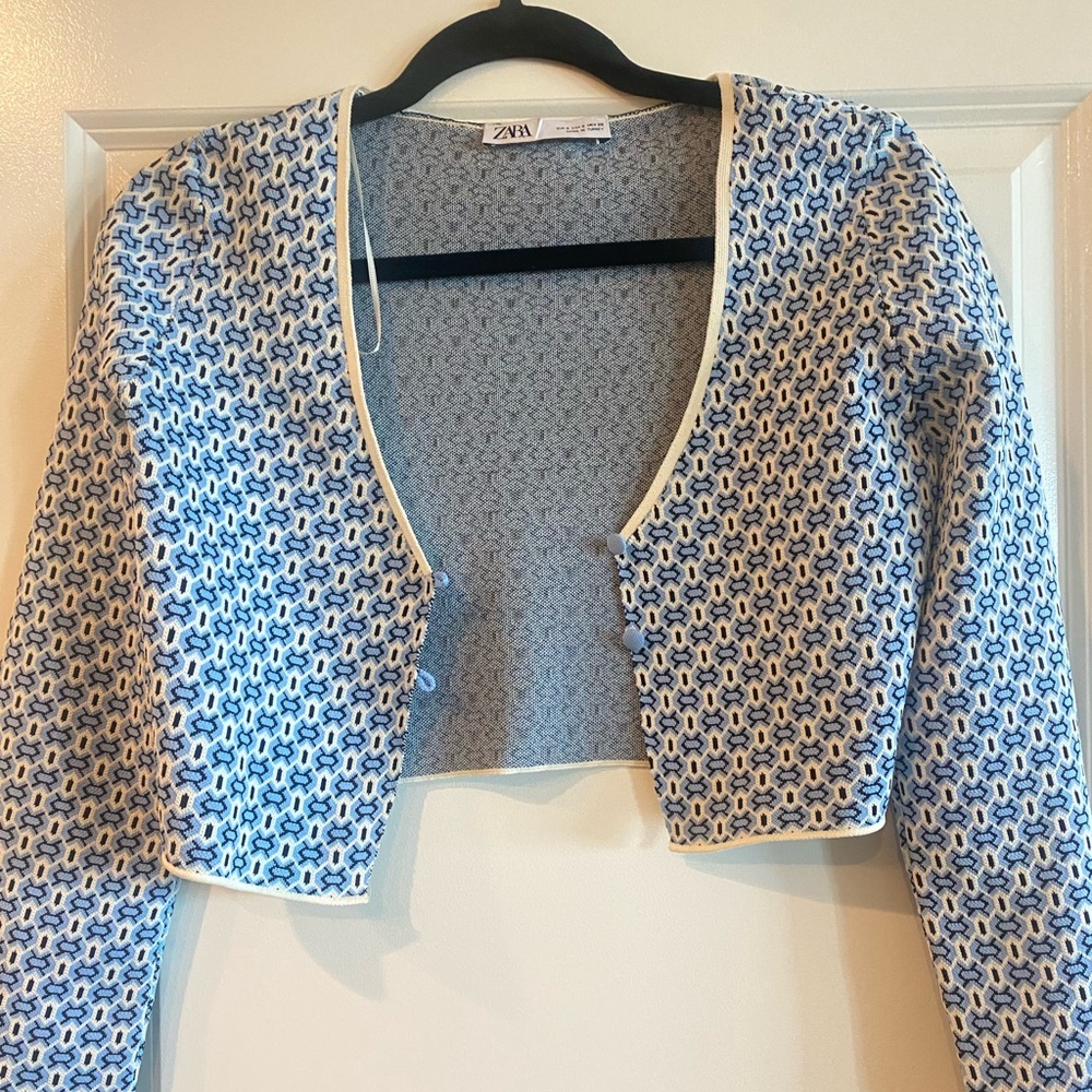 Zara Cropped Cardigan
